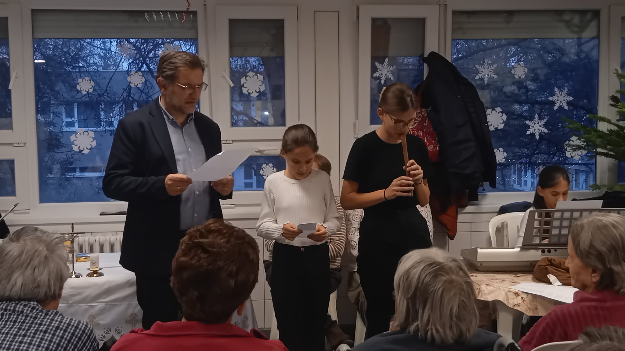 Karácsonyi szentmise a kórházban